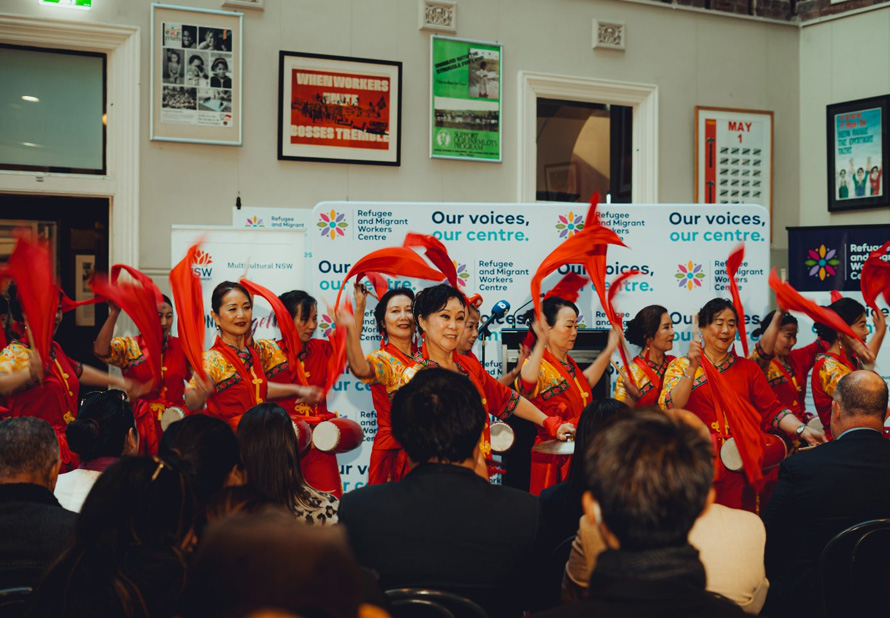 Refugee & Migrant Workers Centre — website screenshot
